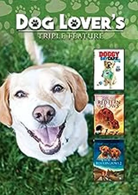 Dog Lovers Triple Feature DVD NEW factory sealed Doggy Day Care Red Fern Grows