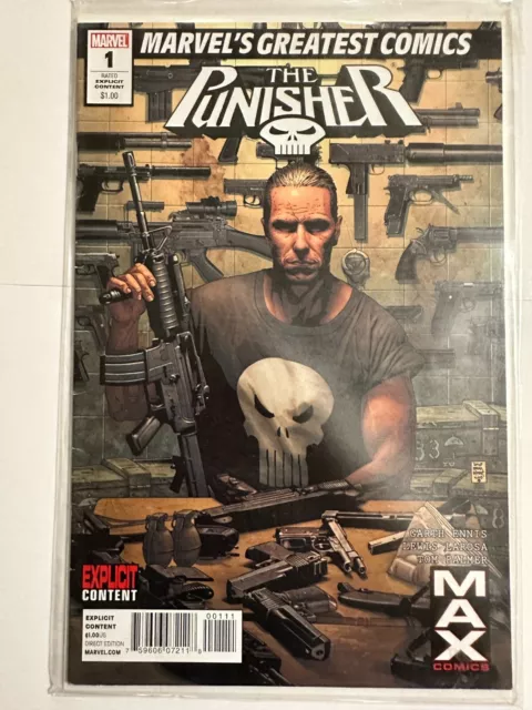 The Punisher MAX #1 (Marvel Greatest Comics) Marvel Comic 🔮