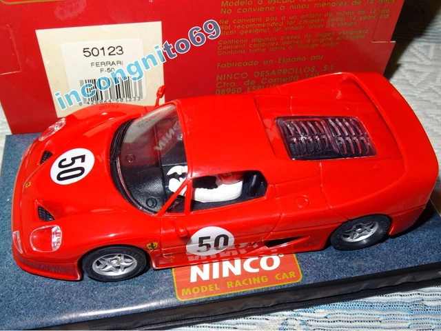 FERRARI F-50 NINCO ROJO REF-50123 - Voiture De Slot Racing Neuve