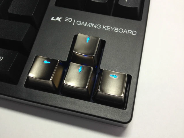 ZINC METAL DIRECTION KeyCaps UP Down Left Right Key set for Mechanical ...