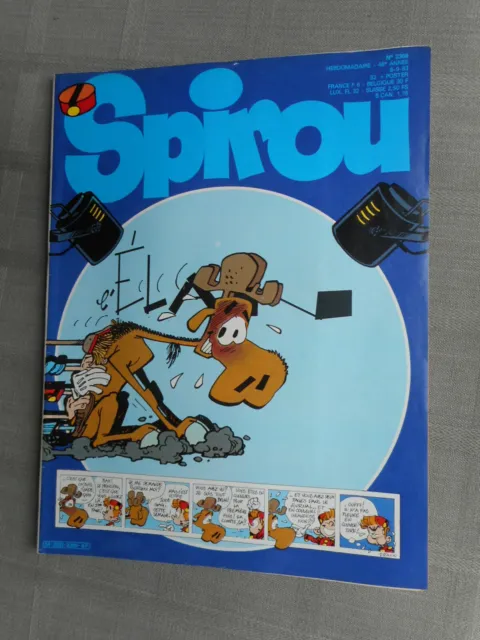 View Spirou No 2369 1983 Tbe With The Supplement to Be Sent Attached
