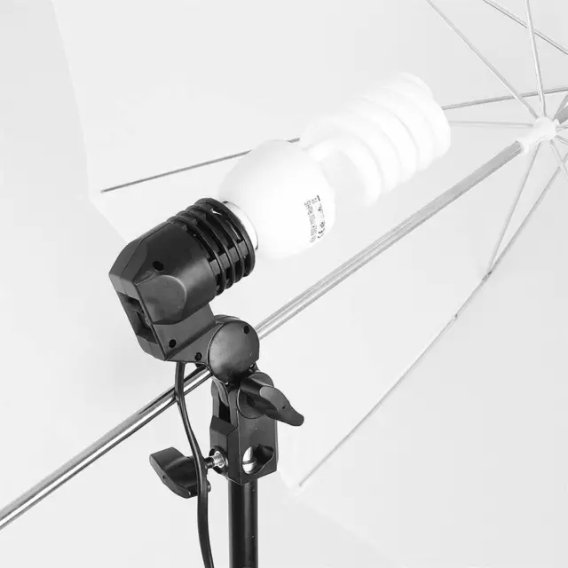 Photography Photo Portrait Studio 600W Day Light Umbrella Continuous Lighting Ki 2