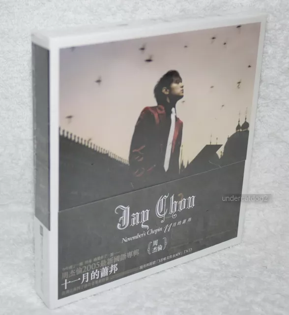 US] NEW JAY CHOU November's Chopin (2005) CD+DVD *TAIWAN