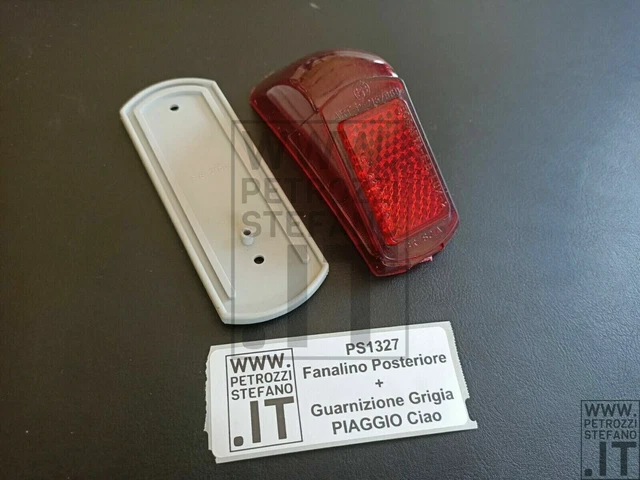 ps1327 NOS Kit Fanalino Post Ciao Bosatta rp-215 + Guarnizione Grigia Moped