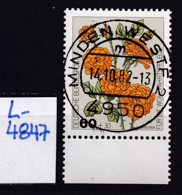 BRD - Mi 1151 - EST Ersttag - Vollstempel Minden - gummiert - L4847