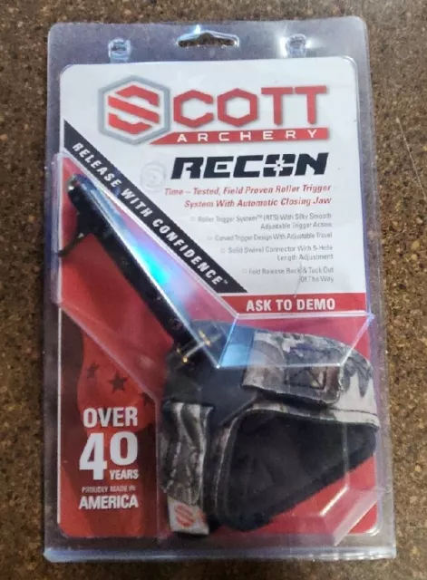 Scott Archery Recon Release Buckle Strap camo