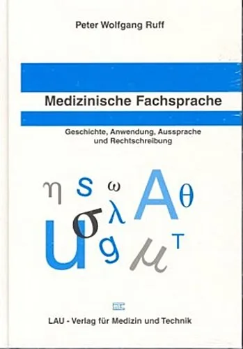 Medizinische Fachsprache Peter Wolfgang Ruff