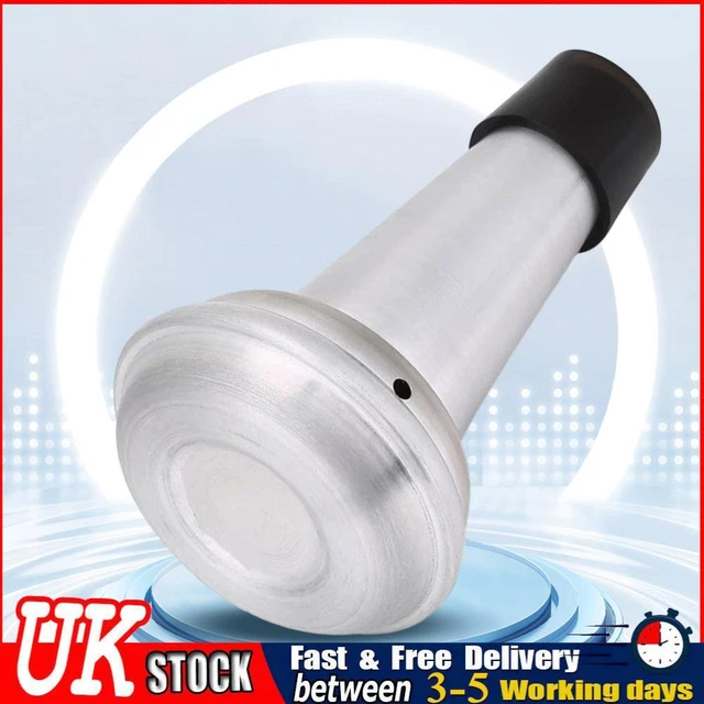 UK Trumpet Mute Rubber Aluminum Alloy Straight Practice Mute for Jazz and Classi