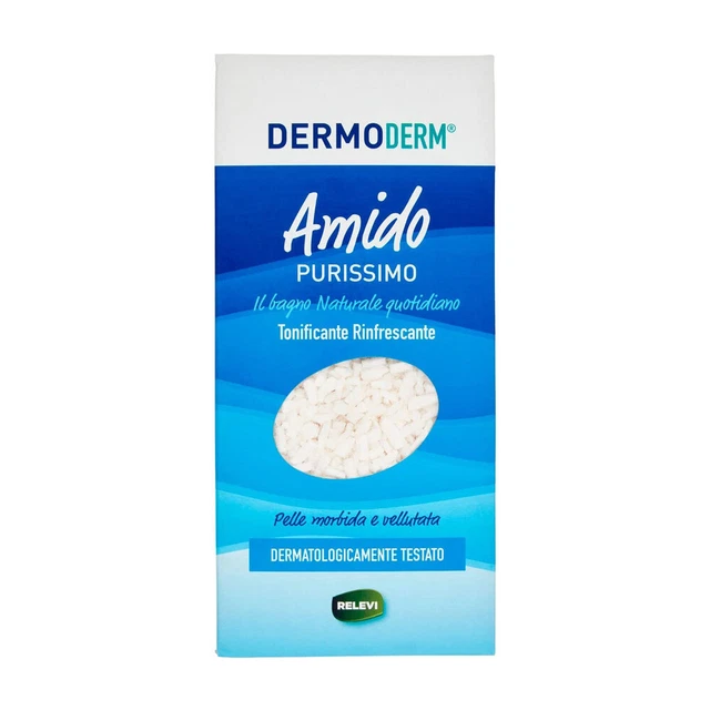 Dermoderm Amido Purissimo Tonificante e Rinfrescante Pelle Morbida 250gr