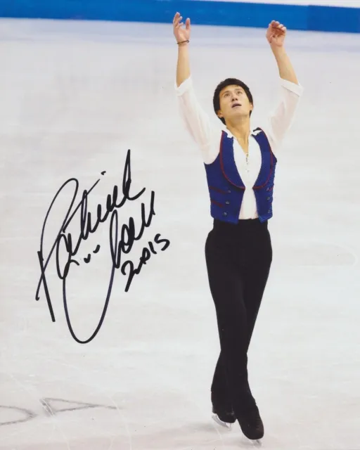 Patrick Chan Signed Figure Skating 8X10 Photo
