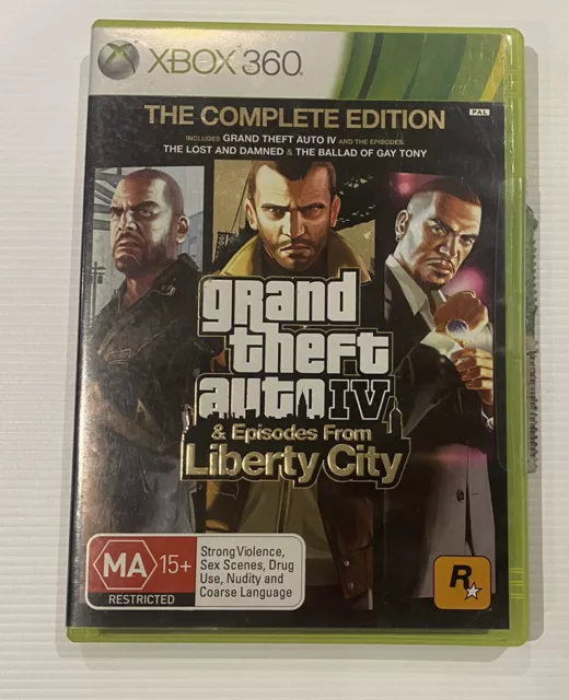 Game Grand Theft Auto: Episodes From Liberty City - XBOX 360 em