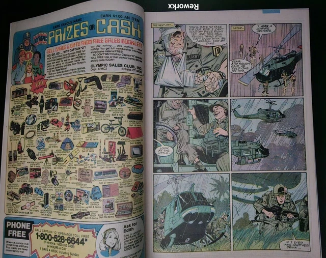 THE 'NAM Marvel Comics No. 6 "Monsoon" 1988 Doug Murray RAW 3
