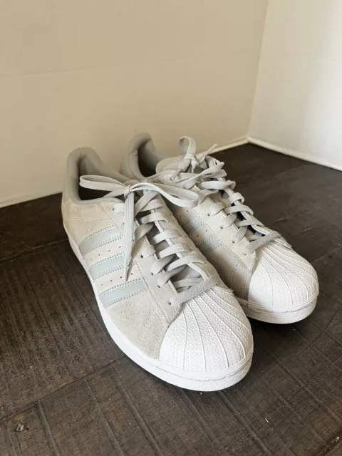 Grey suede adidas superstar womens hotsell