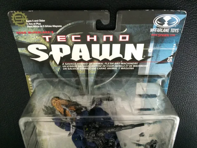 Spawn Figur Steel Trap Mc Farlane Toys Variante 3 Serie 15 Techno Neu OVP MOSC 2