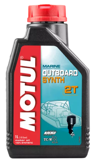 MOTUL Schmieröl für Schiffsmotoren OUTBOARD SYNTH 2T 1L