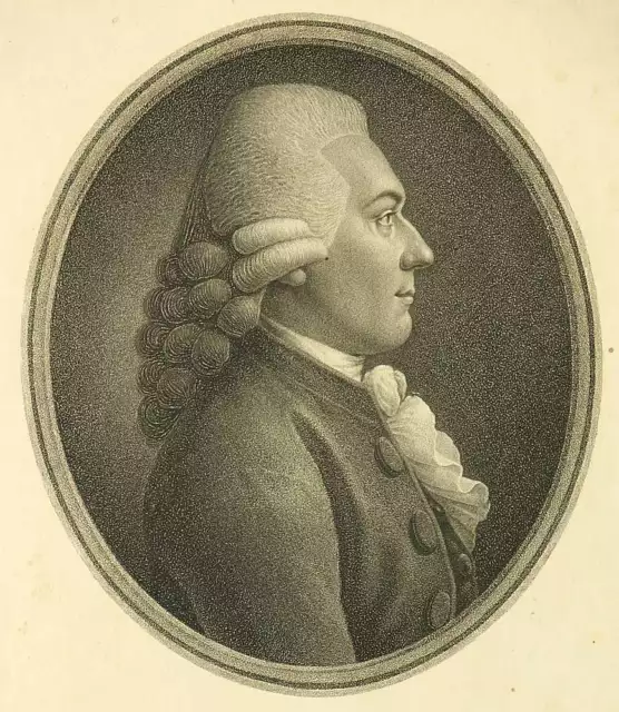 Porträt J. C. F. Seidel (1751-1795), Lith. Klassizismus Unbekannt (19.Jhd)