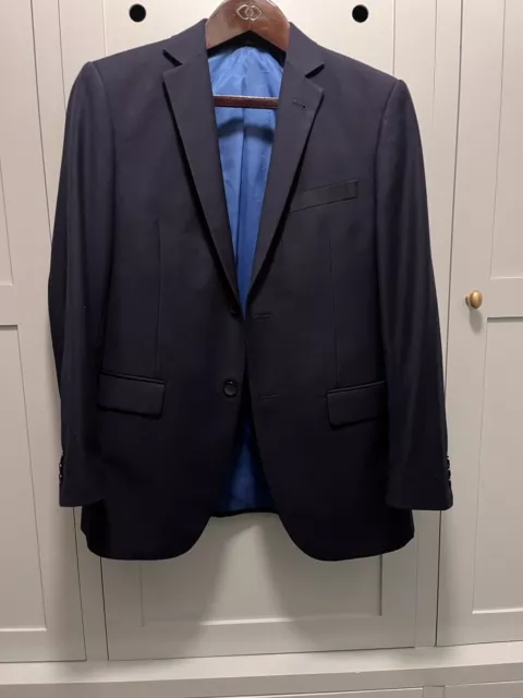 Navy Blue Suit 38r 32x30