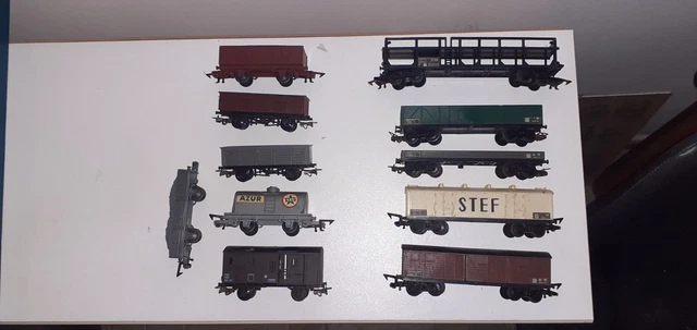 Ancien Wagon De Train Électrique Jouef – Marchandises HJS6203 – Boîte D'Origine