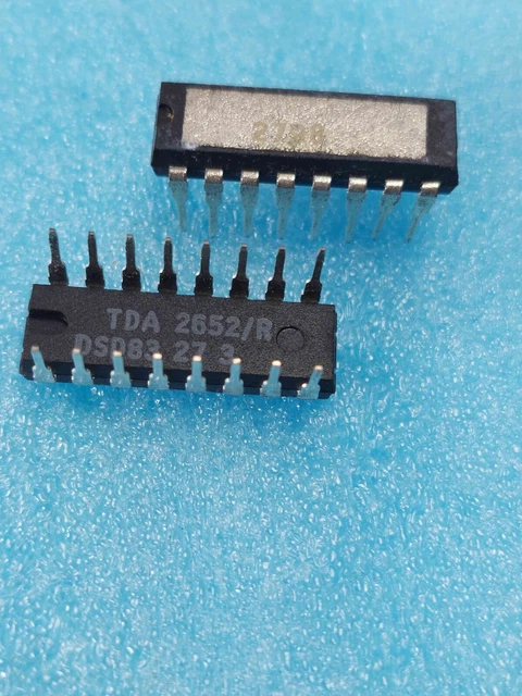 Circuit Intégré Philips TDA1024 - DIP 8, Neuf En Emballage D'origine