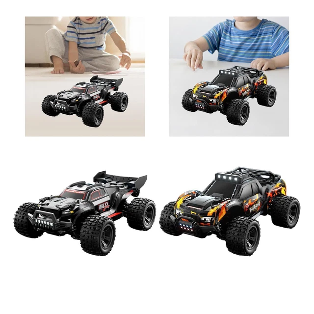 Voiture Télécommandée 1:18 4WD 40km/h - Camion Tout-Terrain, 2 Batteries 60min - Cadeau Enfants/Ados - 2,4GHz