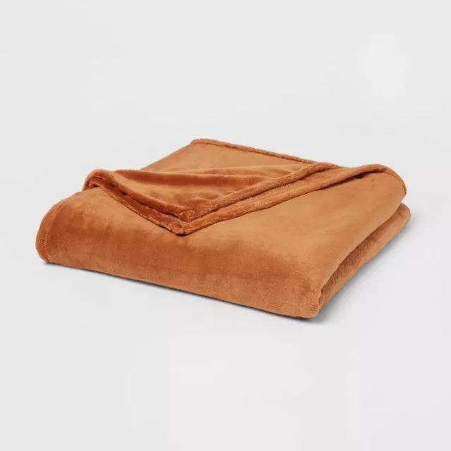 Threshold microplush blanket best sale