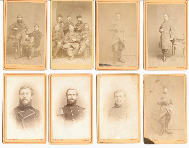 OFFICIER FRANCS-TIREURS PARIS Guerre 1870 1871 Angers Photo albumine