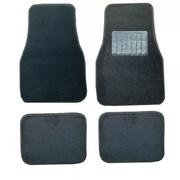 Cloth Carpet & Heel Pad Car Mats 4pcs Set to fit Opel Vauxhall Corsa Frontera