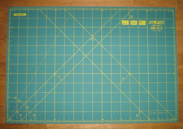 OLFA Cutting Mat RM-IC-C 12" X 18" (300mm x 450mm) Fabric Leather Paper