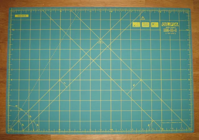 OLFA Cutting Mat RM-IC-C 12" X 18" , 300mm x 450mm Fabric Leather Paper