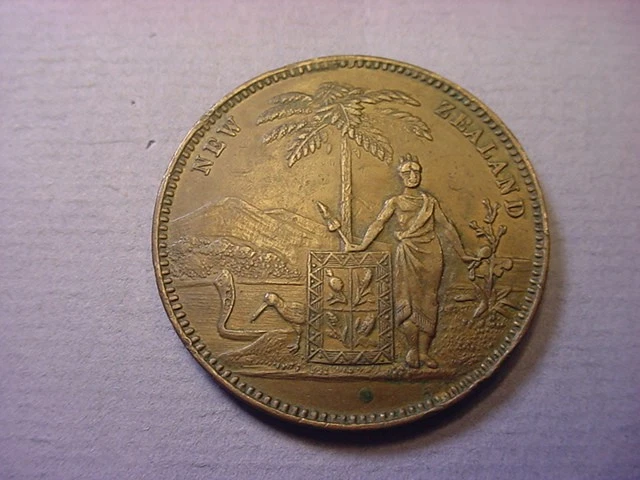 ニュージーランド　ペニートークン NEW ZEALAND TOKEN Penny Milner & Thompson #7854 $34.61