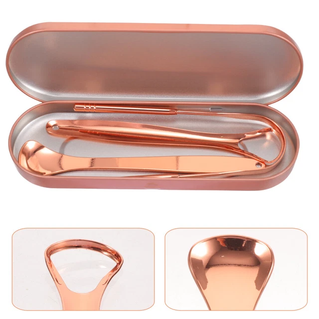 1 Juego de Limpieza Oral Limpiador Lengua Raspador Para Mujeres Hombres Hogar