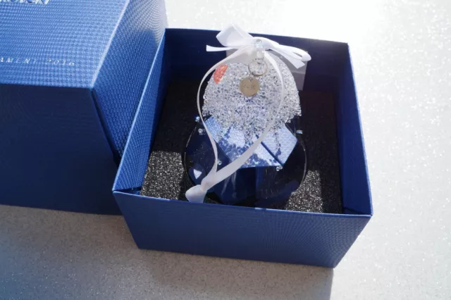 Swarovski 5221235 Christmas Bell Ornament, Annual Edition 2016 Authentic, New