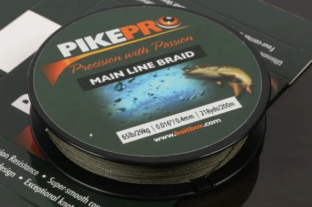 Pike Pro Mainline Braid *PAY 1 POST*