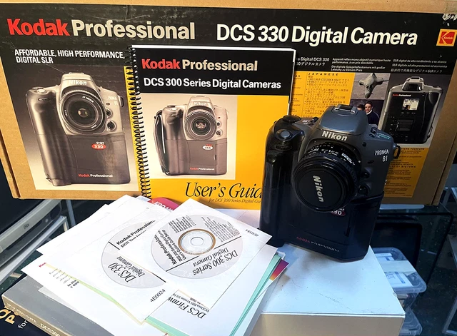 Kodak DCS 330 Pro w/Nikon body + Nikkor 50mm f/1.8 (1999)