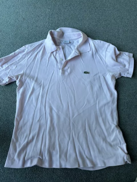 Polo da uomo rosa bambino Lacoste taglia 4 Ellesse Fila Tachinni