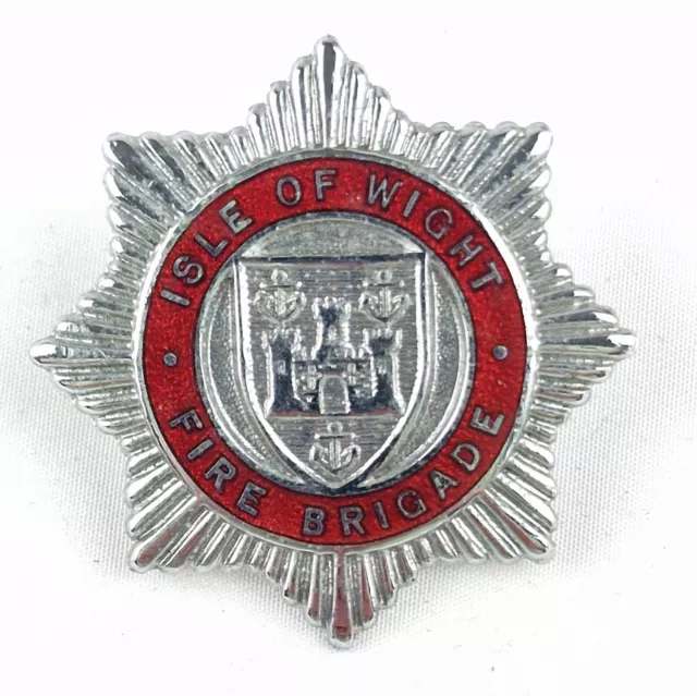 Isle Of Wight Fire Brigade Cap Badge
