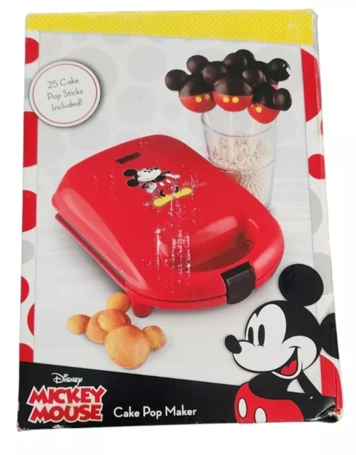 Disney DCM-8 Mickey Cake Pop Maker Mini, Red