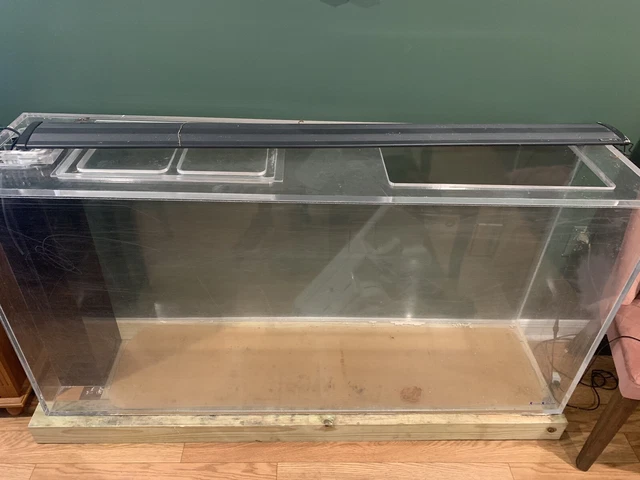120 gallon aquarium/fish tank salt or fresh water