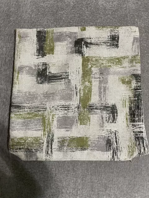 Accent Sofa pillow covers - 22x22 square Green/grey Color