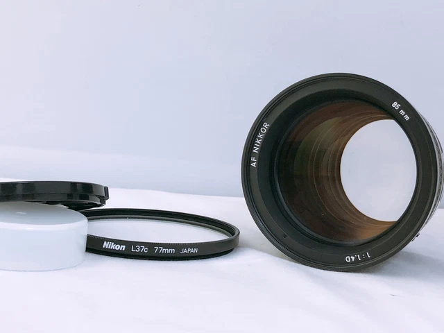 🟢App.MINT,Opt.Exc+5🟢 Nikon AF NIKKOR 85mm F/1.4D IF Portrait Lens Japan 1998