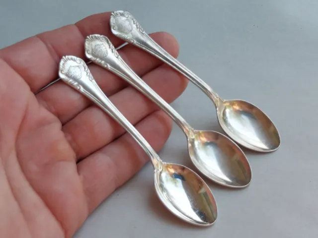 VTG The Plaza Hotel New York City Silver Silverplate Demitasse Coffee Spoon Lot