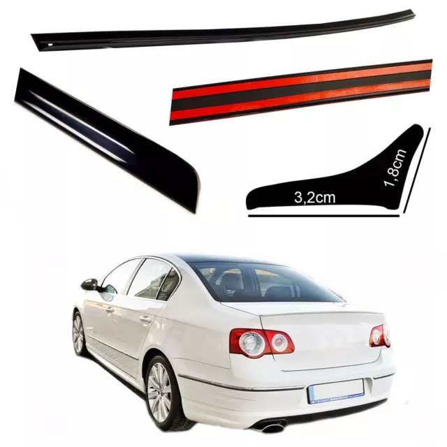 Aleron para Volkswagen Passat B6 05-10 spoiler alerón de poliuretano + adhesivo