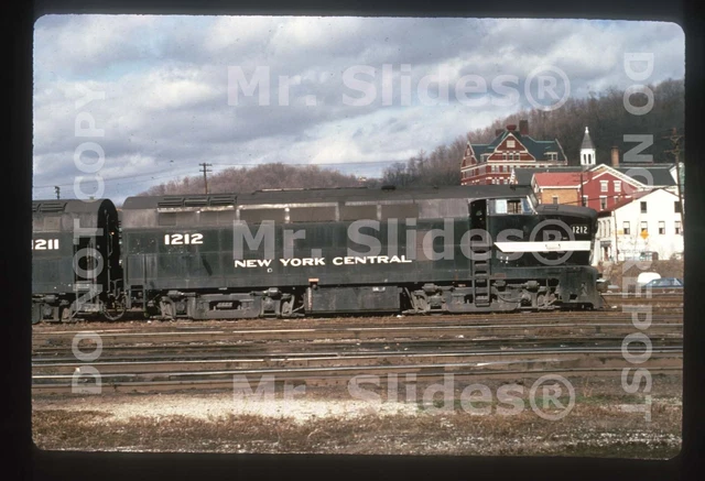 Duplicate Slide NYC New York Central Baldwin RF16A 1212 Cincinnati OH 1966