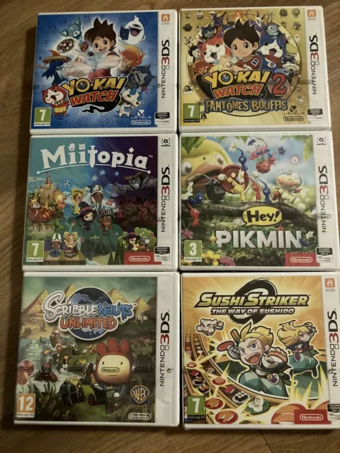 nintendo 3 ds spielesammlung Neu und Versiegelt