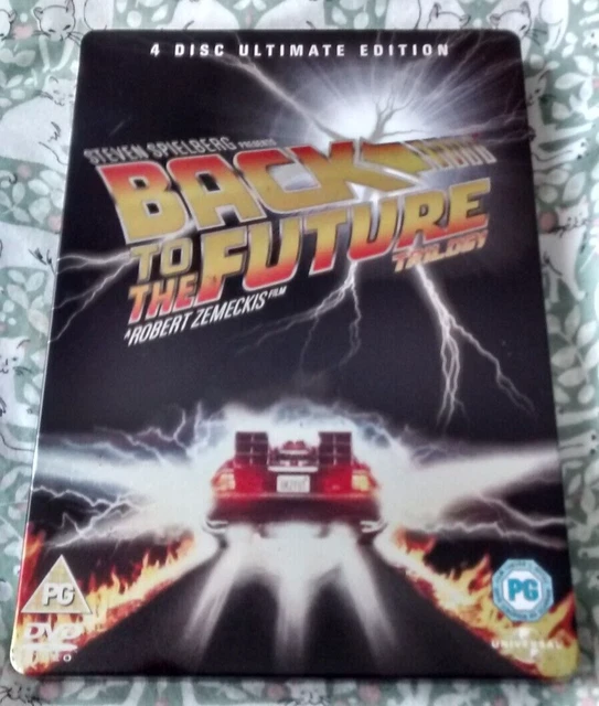 BACK TO THE Future Trilogy Steelbook DVD 4 Disc Ultimate Edition £5.00