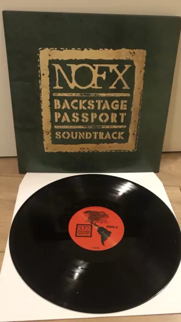 Nofx Backstage Passport Soundtrack Lp Vinyl Rancid Pennywise