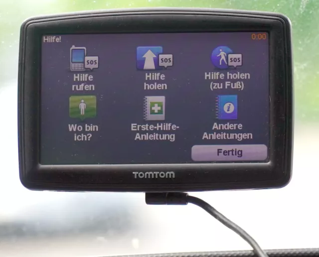 TomTom XXL klassische Sat Navigation im Auto GPS Satellitennavigationssystem