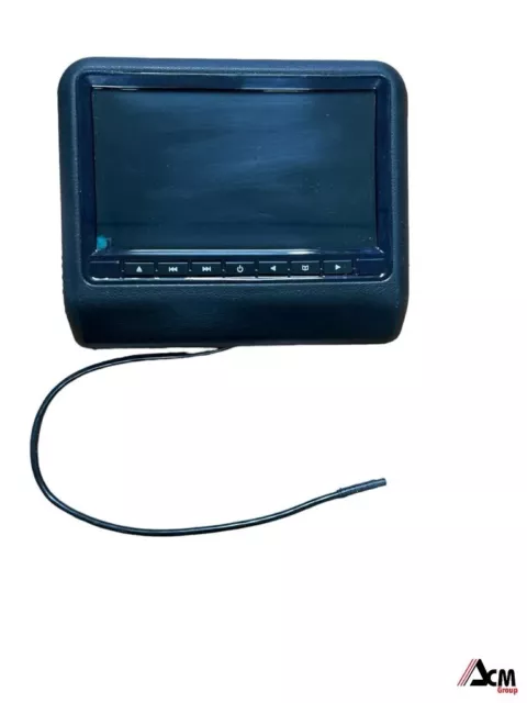 COPPIA  Lettore DVD AV  poggiatesta Monitor LED USB SD UNIVERSALE + SPECCHIETTO 2