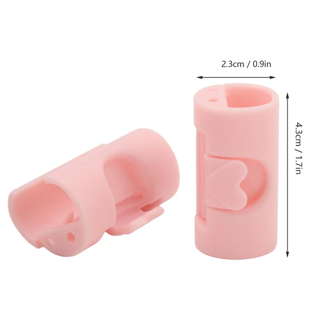 (Pink)18pcs Bed Sheet Grippers Sheet Fasteners Clips Two Levels Prevent