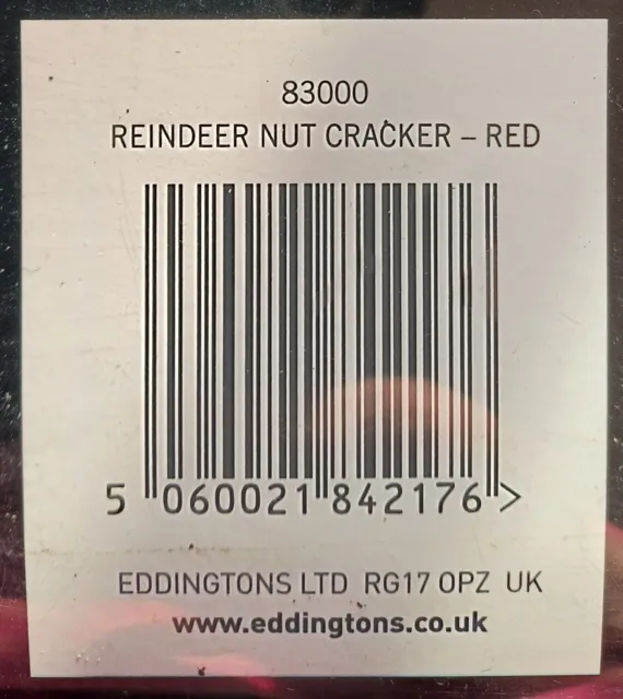 Reindeer Nut Cracker - Eddingtons Ltd 2